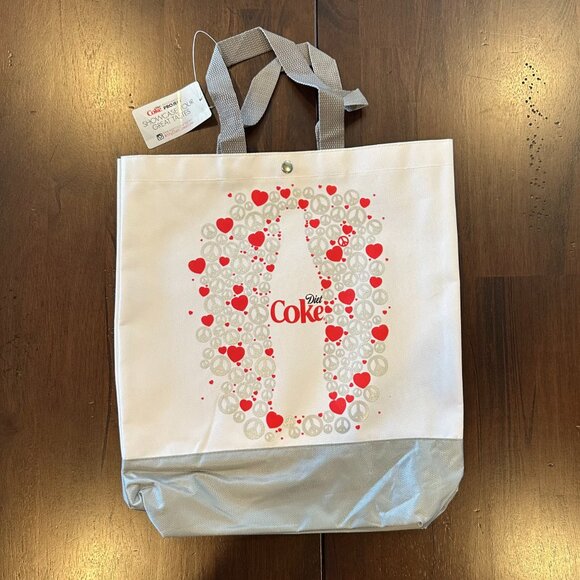 Diet Coke "Peace & Love" Collectable Tote.  NWOT. - Picture 3 of 4